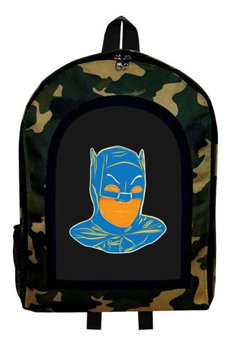 Mochila Camuflada Batman Nueva Colección Modelo 33