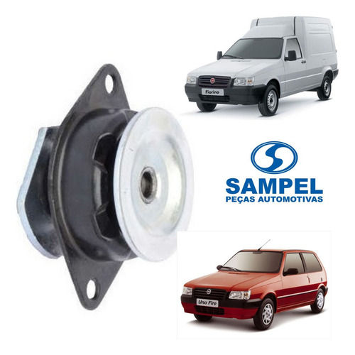 Suporte Coxim Inferior Câmbio Fiat Uno Fiorino Fire 50017753