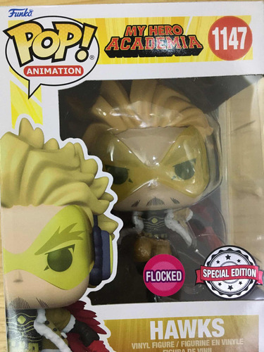 Funko Pop Animation My Hero Academia Hawks Flocked Se