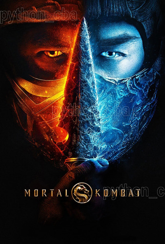 Pósters Película Mortal Kombat - 2021 - 120x85cm..