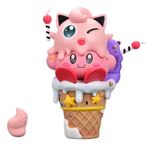 Figura De Pokemon Estilo Helado Kawaii Pvc Con Caja