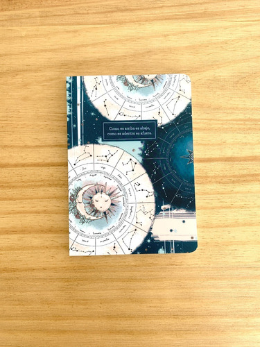 Cuaderno Con Lomo Astrología - Mil Letterpress