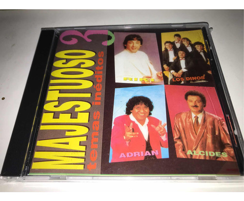 Majestuoso 3 Riki Adrian Alcides Los Dinos Cd Nuevo Origin 