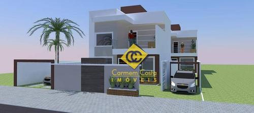 Imagem 2 de 12 de Casa Com 3 Dormitórios À Venda, 110 M² Por R$ 480.000,00 - Ouro Verde - Rio Das Ostras/rj - Ca2054