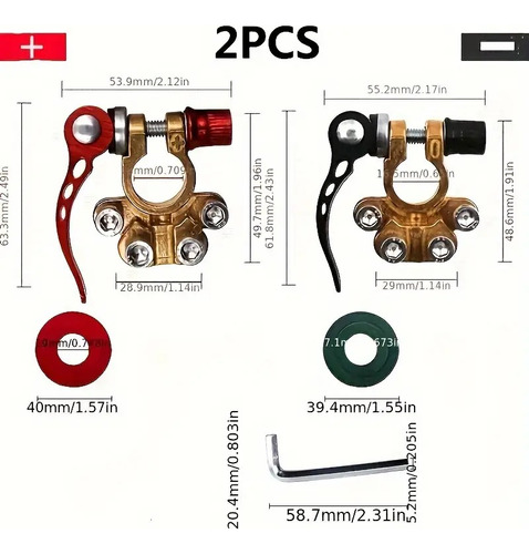 Conector De Terminal De Batería Para Carros