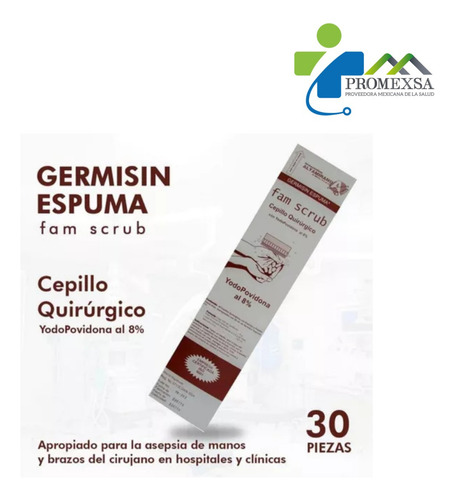Esponja Germisin CEPILLO QUIRÚRGICO