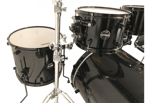 Bateria Acustica 5 Cuerpos Ddrum Reflex Bks Madera De Alder Color Negro