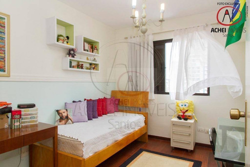 Imagem 30 de 30 de Cobertura Duplex Extraordinária À Venda Com 4 Suítes, 5 Salas, Piscina E Incrível Área Gourmet, 390 M² Por R$ 2.700.000 - Ponta Da Praia - Santos/sp - Co0095