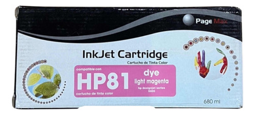 Cartucho Compatible Hp 81 Magenta Ligth C4935