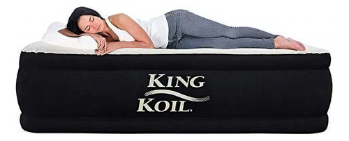 Colchón Inflable King Koil 29172 Negro King