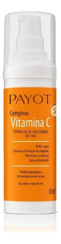 Sérum Complexo de Vitamina C Payot para todos os tipos de pele de 30mL