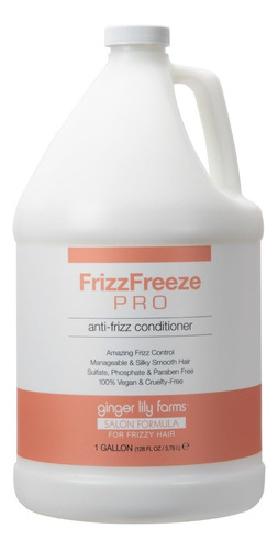 Ginger Lily Farms Salon Formula Frizzfreeze Pro - Acondicion
