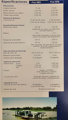 Draga Para Dragado De Todo Tipo