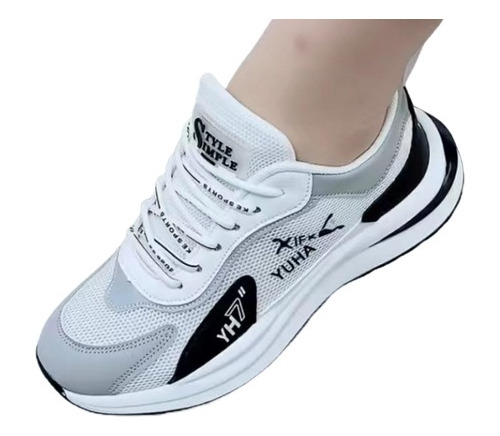 Tenis Aire Mesh 000 Para Correr Originales Blancos W