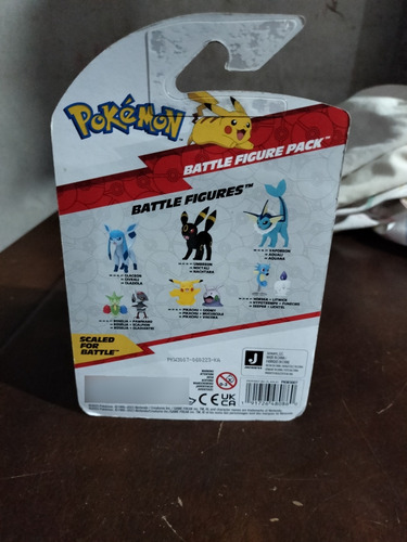 Figuras De Acción Mini Pokémon Pikachu Y Goomy (Usado)