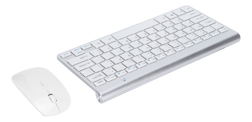 Combinação De Teclado E Mouse Sem Fio 2.4g Usb Ultraslim