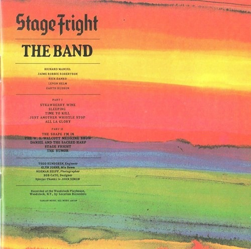 Stage Fright - The Band (cd)
