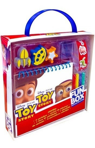 Imagem 2 de 3 de Livro Disney Fun Box - Toy Story
