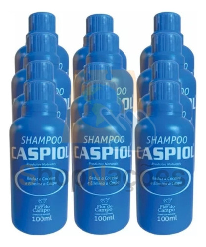 Kit C/ 12 Shampoo Caspiol 100ml