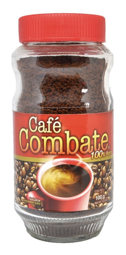 Café Combate Soluble Puro 5 Piezas De 100 G