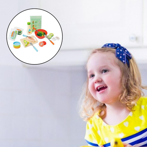 Divertido Juego De Simulación De Lujo Para Ensalada 33pcs