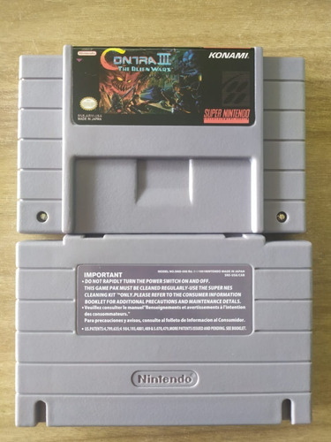 Contra 3 Iii - The Alien Wars | Super Nintendo (snes)