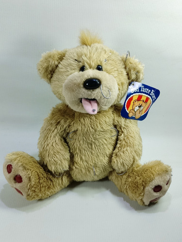 Peluche Oso Con Piercings Bad Taste Bears Original 25 Cms