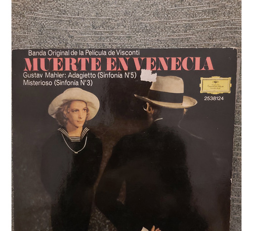 Disco Vinilo Pelicula Muerte En Venecia De Visconti Lp Ofert