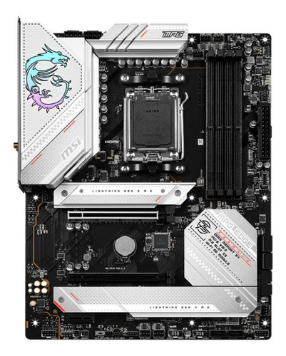 Placa-mãe Msi Mag B650 Edge Wifi Am5 1 cor preta