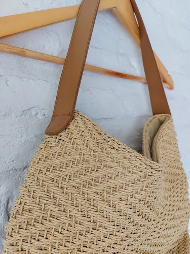 Cartera de rafia isadora hotsell