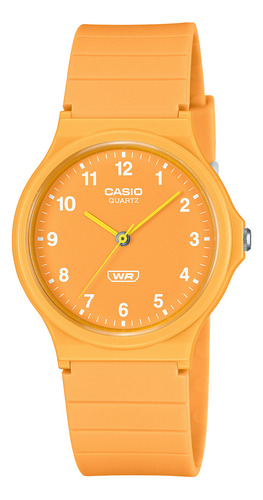 Relógio Casio Unissex Collection Amarelo Mq-24b-9bdf