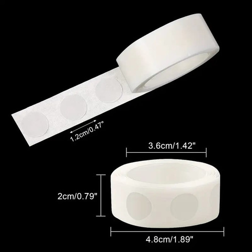 Cinta De Puntos De Silicona 5 Piezas Blanco Puntos Silicon