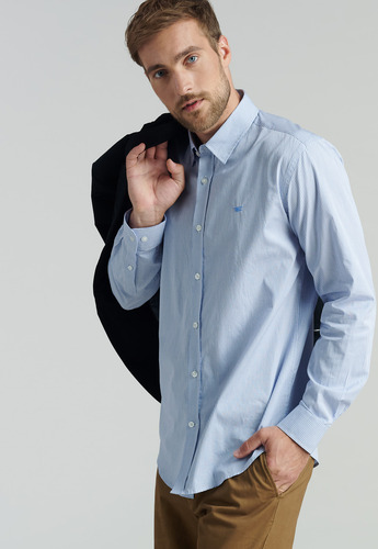 Camisa Baltimore Smart Casual Azul Fw25 Ferouch