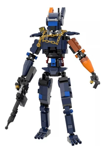 Modelo De Juguetes Chappie Mecha Building Block Para Niños