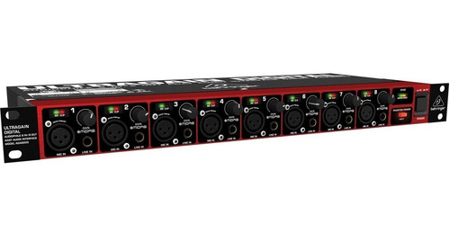 Imagen 4 de 7 de Convertidor Behringer Ada8200 Ultragain Pro Digital