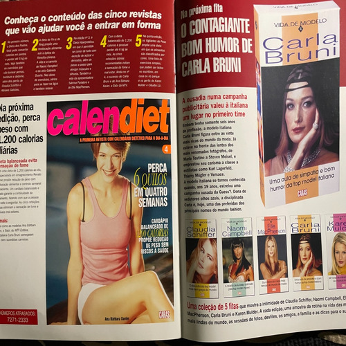 Caras Especial Calendiet Sabrina Parlatore Vhs Elle Macpher (Usado)