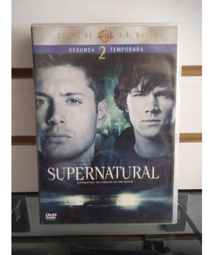 Supernatural 6 Discos Temporada 2 Dvd Original