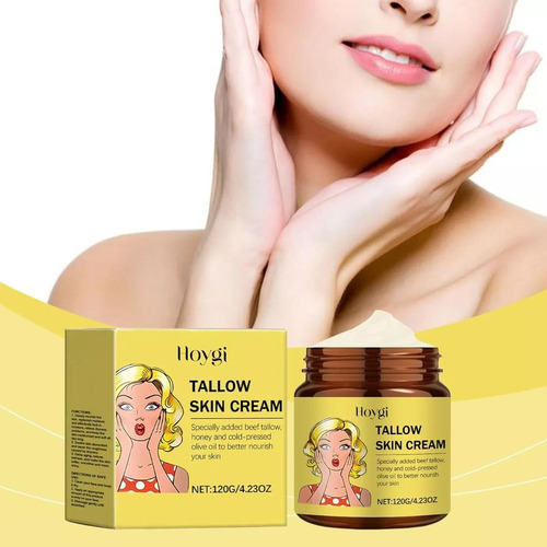 Bálsamo De Sebo De Res Y Miel Para El Rostro, Bálsamo