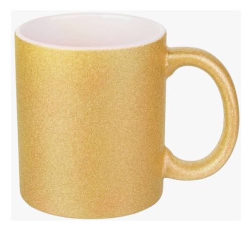 Taza Porosa Con Glitter Sublimar C/caja Individual