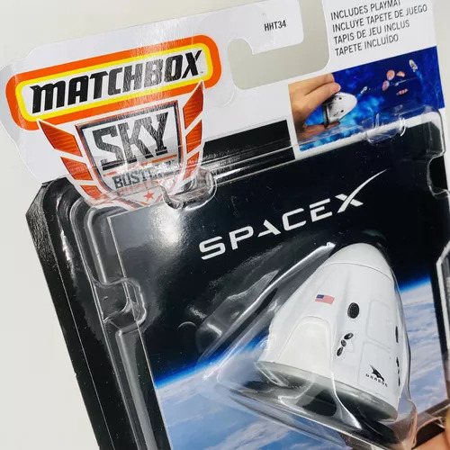 Matchbox Sky Busters Foguete Spacex Starship Elon Musk