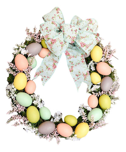 Guirnalda De Pascua, Guirnalda Artificial, Huevos Amarillos