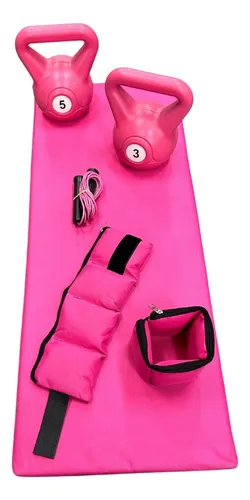 Kit Entrenamiento 2. Gimnasio En Casa. Fitness -vera-