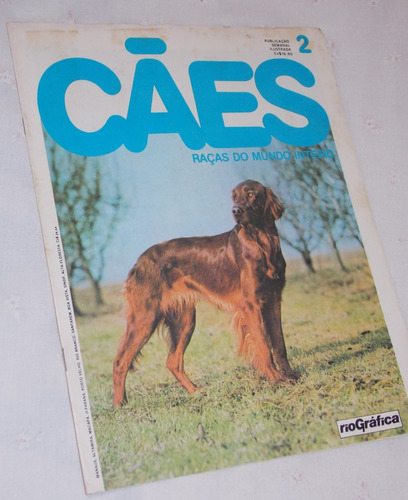 Fascículo Cães Raças Do Mundo Inteiro N° 2 Rio Gráfica