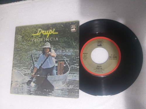 Drupi Provincia Vinilo Simple 7' Original Italia Rock 1978