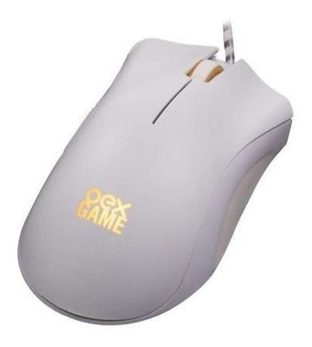 Mouse Gamer Boreal Ms319 Branco - Led - 5 Botoes - 7.200 Dpi