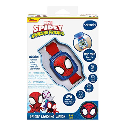 Vtech Spidey Y Sus Increíbles Amigos - Spidey Learning Watc