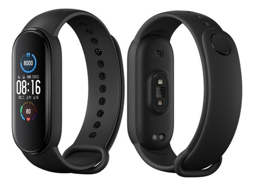 Xiaomi Band 5 display de 1.1" con correa de tpu/aleación de aluminio - color negro