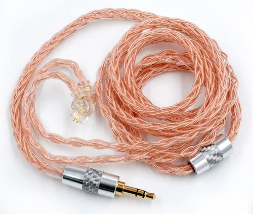 Cable Kz  In Ear Copper Ofc Oxygen Free 120cm Linea Pro