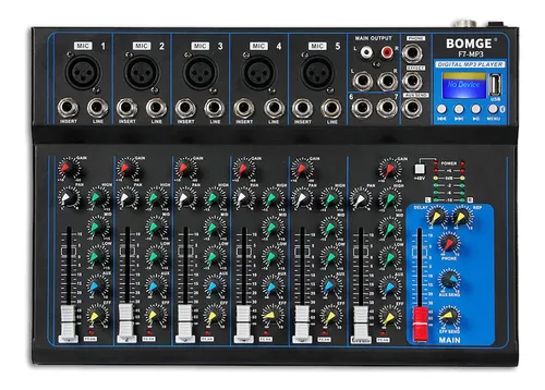 comprar Consola Bomge F7 de mezcla 110V