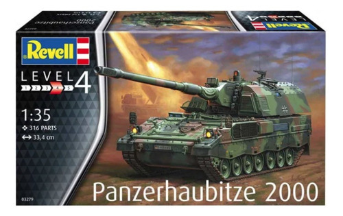 Panzerhaubitze 2000 Escala 1/35 Revell 03279